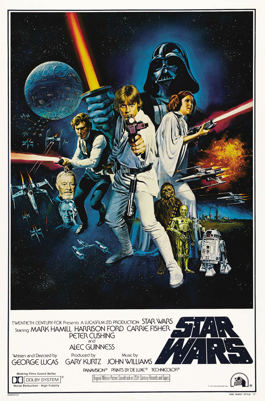 Star Wars 1977 Poster
